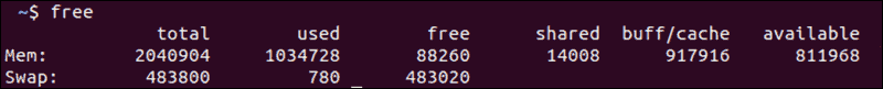 linux-free-command