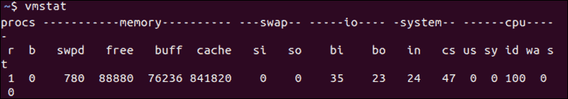 linux-vmstat-memory-check-command