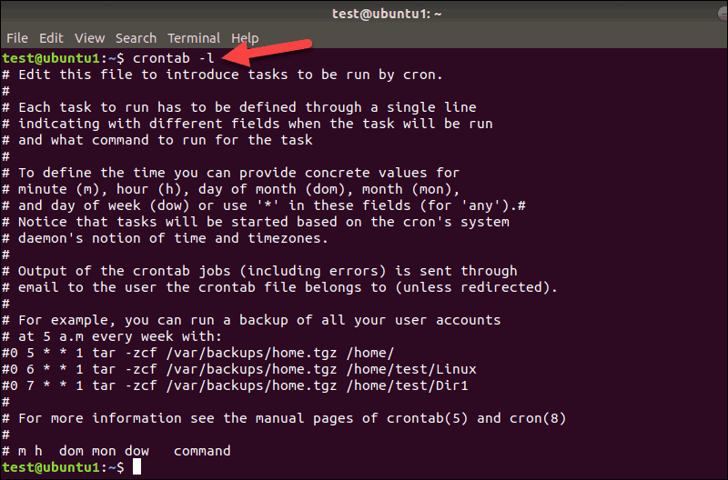 How To Check Crontab In Linux