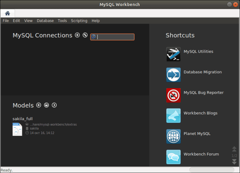 mysql database workbench for dummies