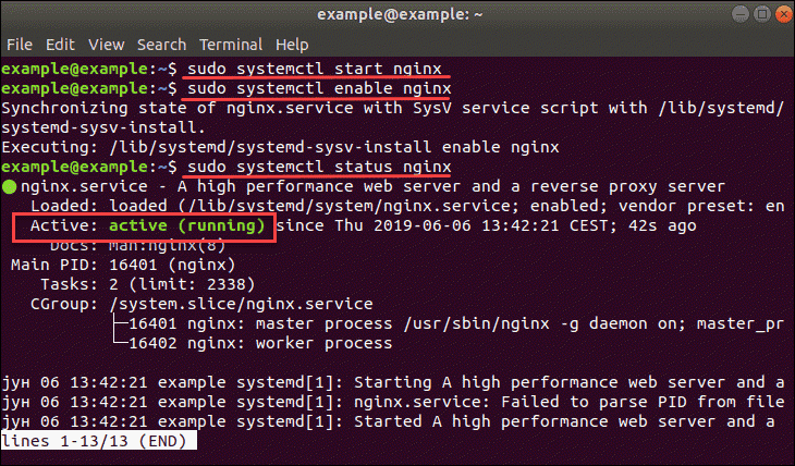 How to setup an Nginx reverse proxy server example