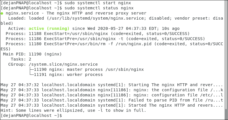 install nginx on rhel 7