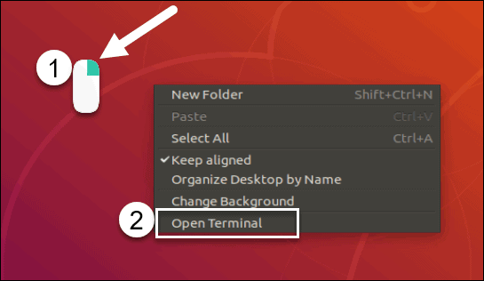 open terminal linux shortcut