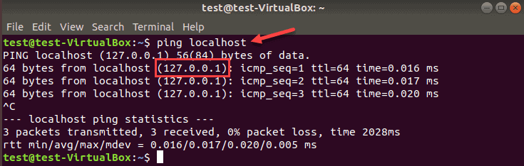 Linux Ping Packet Size