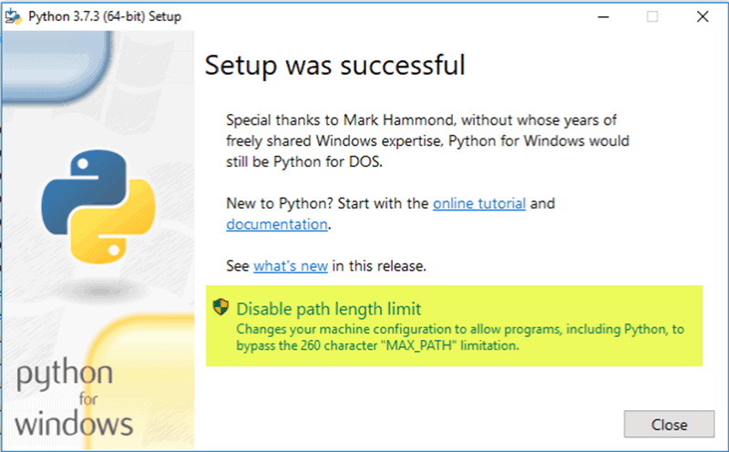 how to download and install python on windows 10