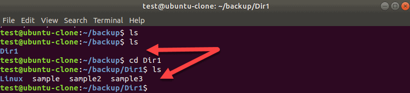 Checking a file list on a remote machine after using rsync to back up data.