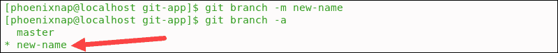 master Git Branch renamed