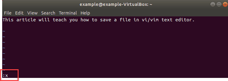 Vim Save And Quit The Editor Command