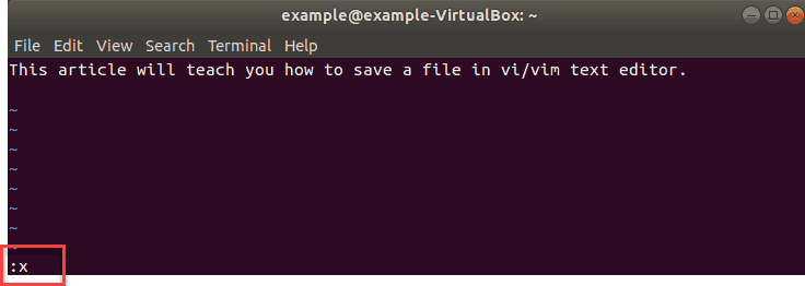 exit vim editor