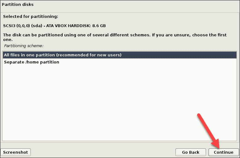 select partition scheme