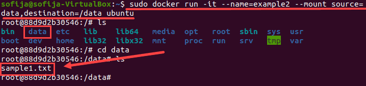 Share Docker volume between containers.