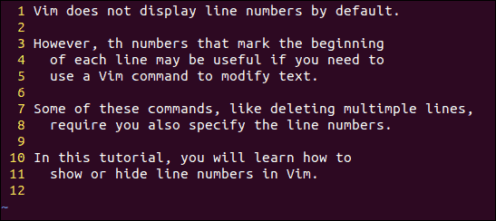 How To Show Or Hide Line Numbers In Vim PhoenixNAP KB