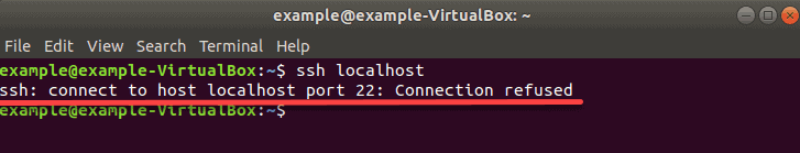 ssh connect to host port 22 network is unreachable linux