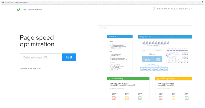 varvy page speed optimization