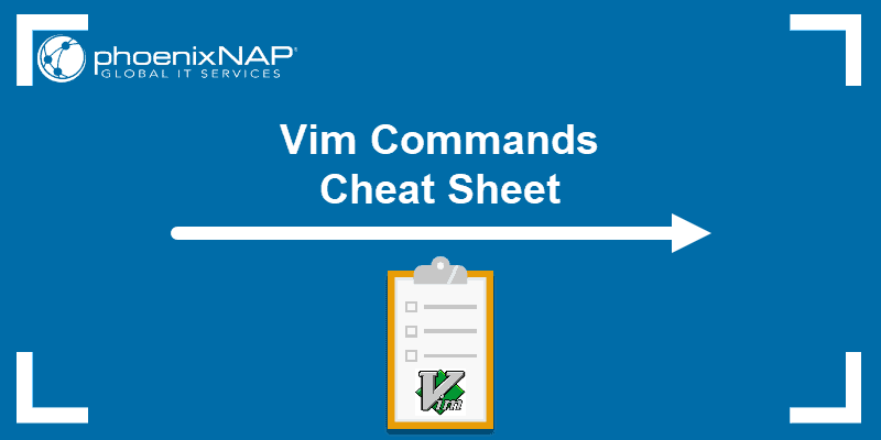 Vim Basics Cheat Sheet (Digital Download)