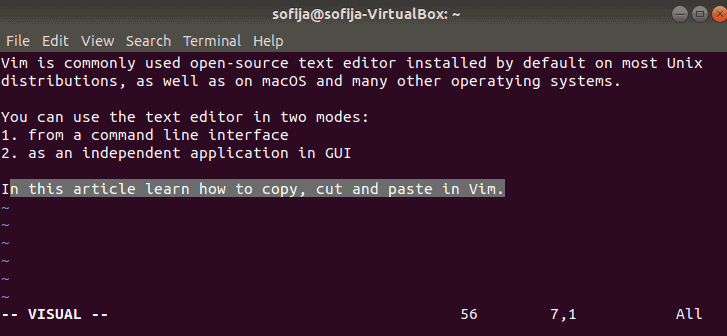 vim cut paste to file