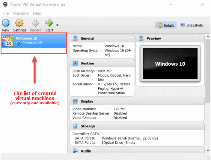 should i enable paravirtualization on mac osx host virtualbox for windows 10 guest