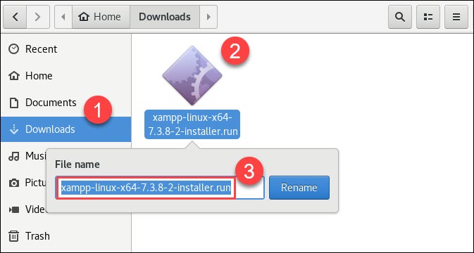 centos xampp install