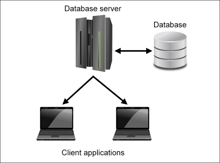 client server database model