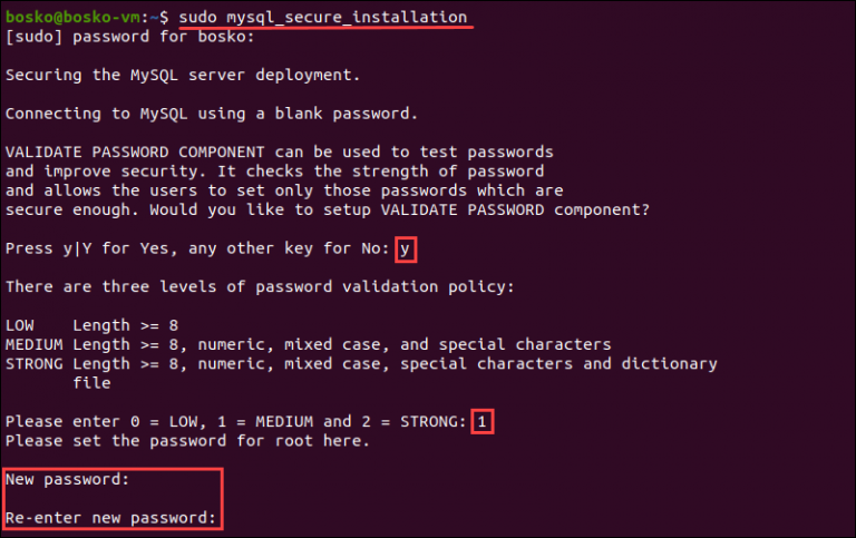 install mysql ubuntu 17 production