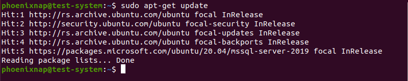 Updating Ubuntu's repository