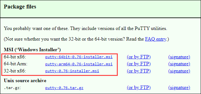 putty for windows 10 64 bit download