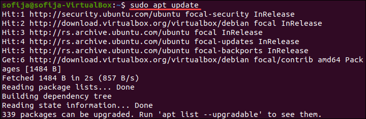 Download VirtualBox extension pack on Ubuntu.