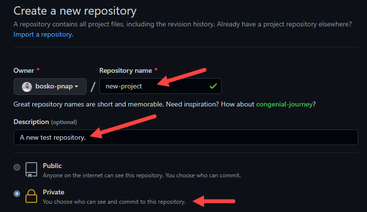 Personalizing a repository on GitHub.