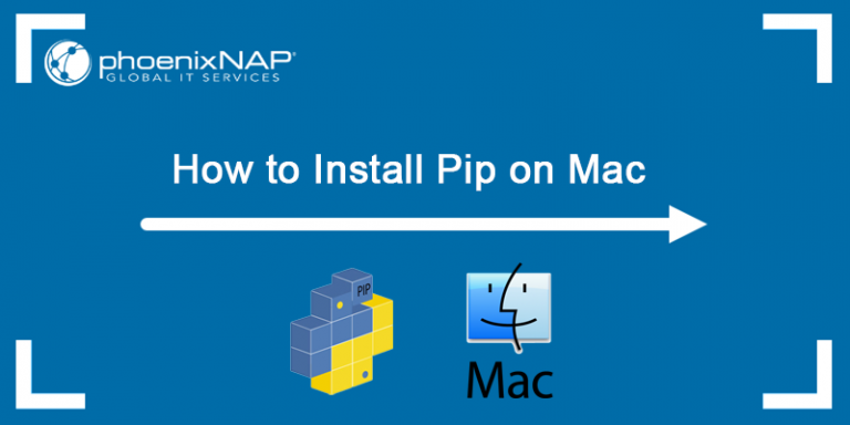 how to use pip install on mac