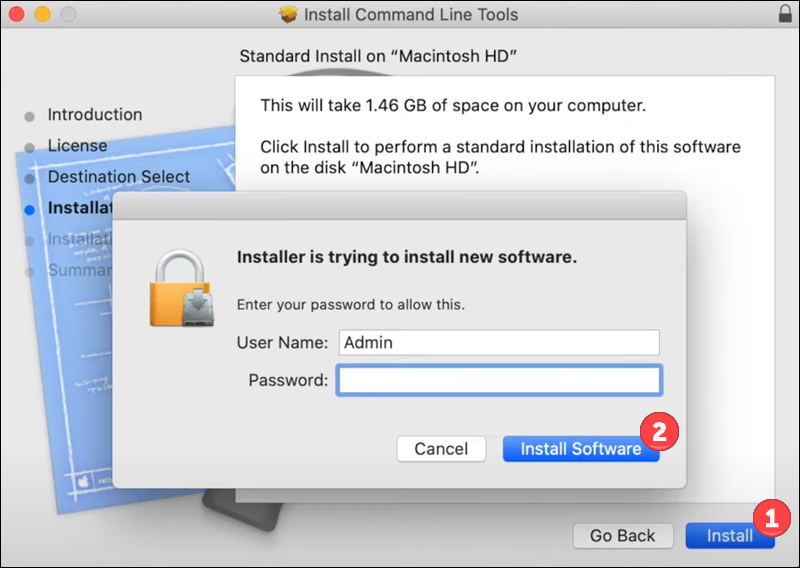 Install Xcode on macOS - step 3.