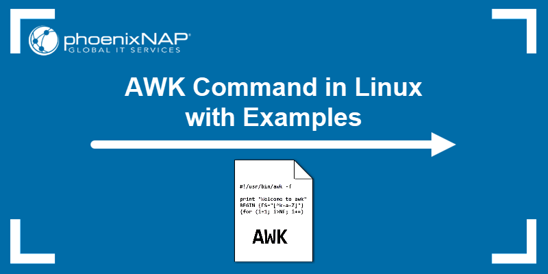 AWK command in Linux with examples