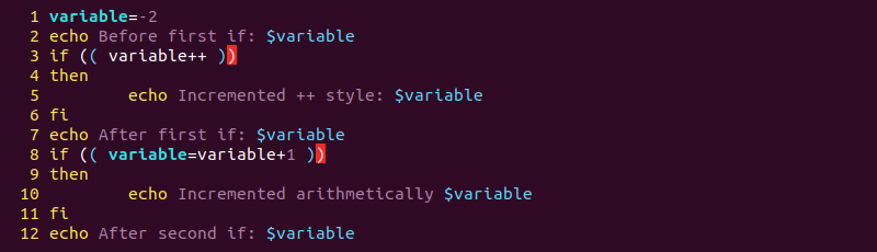 double_parentheses.sh script code