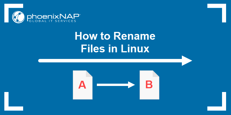 How to rename files in Linux
