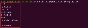 Linux diff Command {Syntax, Options and Examples}