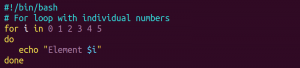 Bash Script for Loop Explained with Examples | phoenixNAP KB