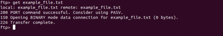 How to Use the Linux ftp Command | phoenixNAP KB