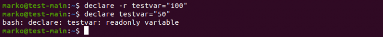 Bash declare Statement: Syntax & Examples {Declaring Variables}