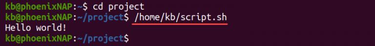 How To Run A Bash Script {7 Methods} | phoenixNAP KB