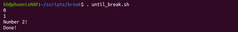 until_break.sh terminal output