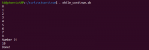 Bash continue: How to Resume a Loop