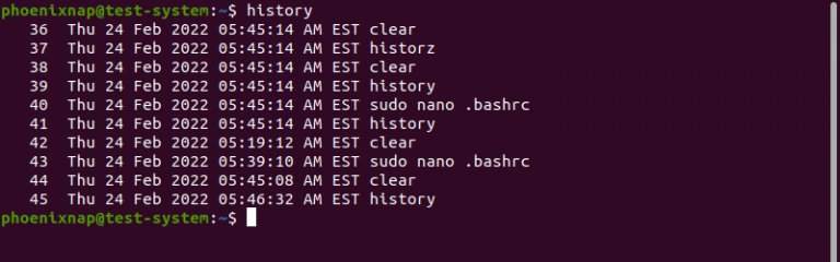 How To Use The Linux History Command {With Examples}