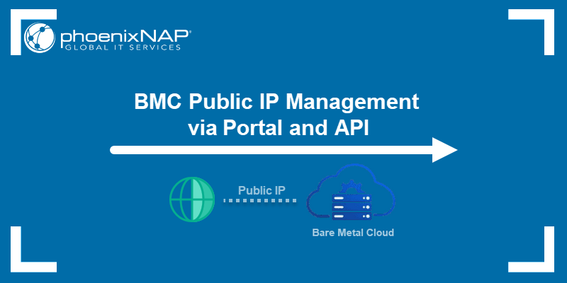 BMC Public IP Management via Portal and API heading image