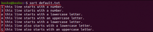 Linux sort Command with Examples