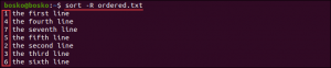 Linux sort Command with Examples