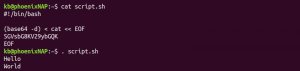 Bash HereDoc Tutorial With Examples | phoenixNAP KB
