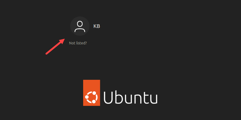 login screen ubuntu 22.04