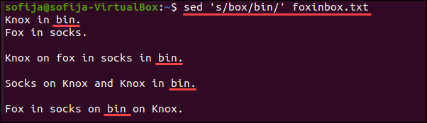 Sed Command To Replace A String Between Two Characters