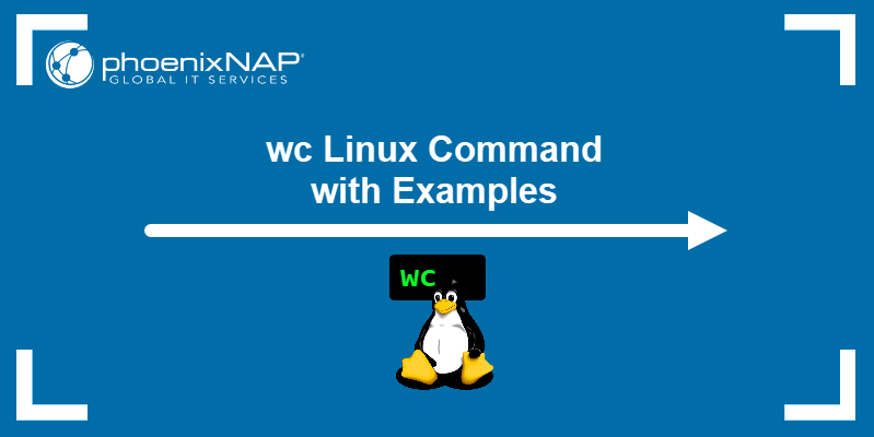 wc Linux command with examples.