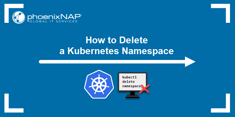 How to delete a Kubernetes namespace.