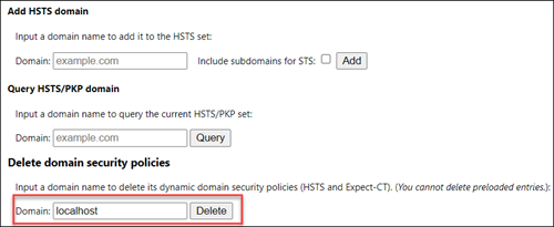 Change Chrome settings to disable converting http addresses to https.